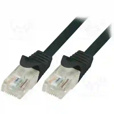 Patchcord Logilink CAT5e, UTP, 0.25m, Black