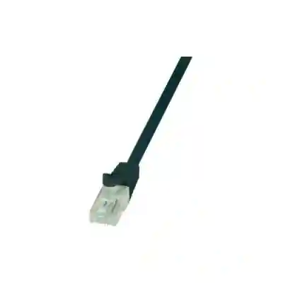 Patchcord Logilink, CAT5e, UTP,  0.50m, Black