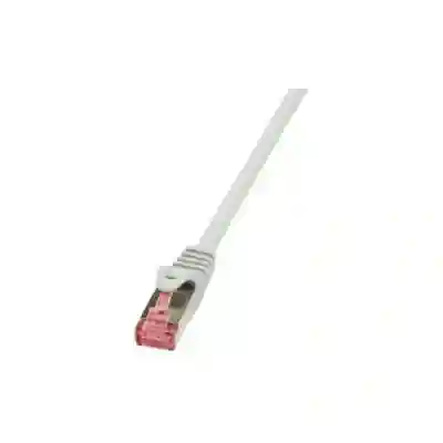 Patchcord Logilink, Cat6, S/FTP, 0.5m, White