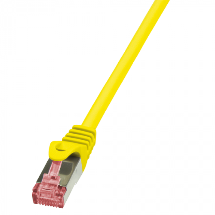 Patchcord Logilink, Cat6, S/FTP, 1.5m, Yellow