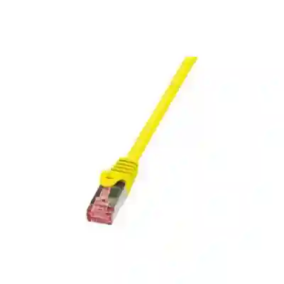 Patchcord Logilink, Cat6, S/FTP, 1m, Yellow