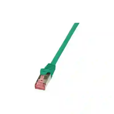 Patchcord Logilink, Cat6, S/FTP, 7.5m, Green