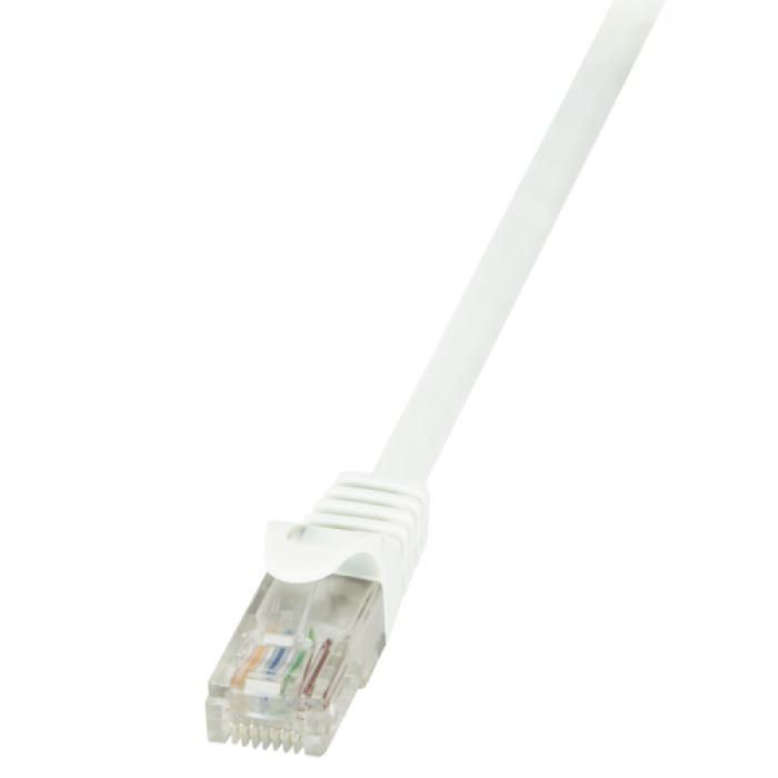 Patchcord Logilink, CAT6, U/UTP, 1.50m, White