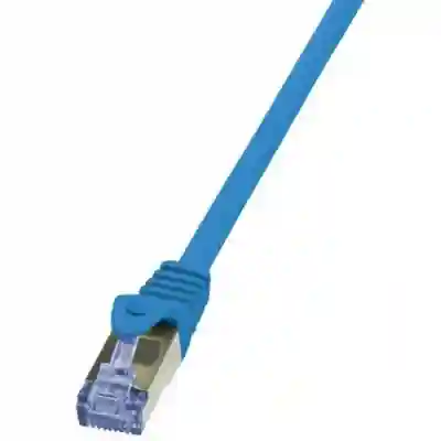 Patchcord Logilink, Cat6A, S/FTP, 10m, Blue