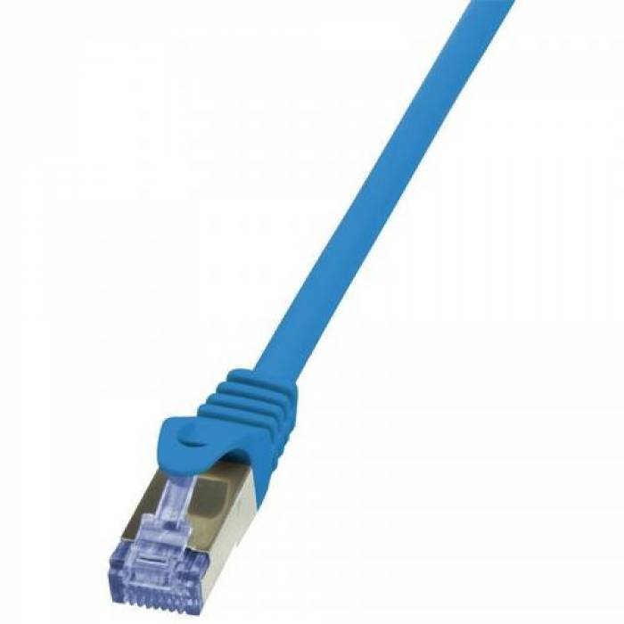 Patchcord Logilink, Cat6A, S/FTP, 10m, Blue