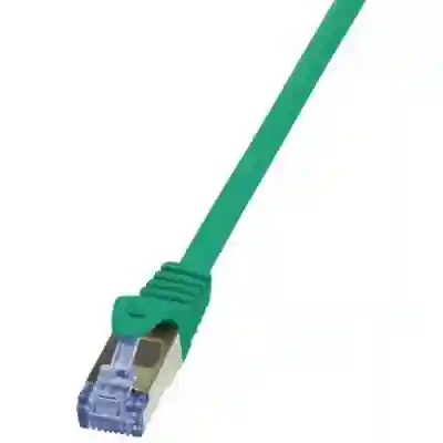 Patchcord Logilink, Cat6A, S/FTP, 10m, Green