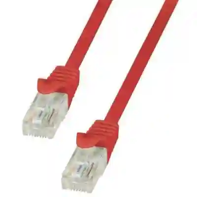 Patchcord Logilink CP1034U, UTP, Cat5e, 1m, Red