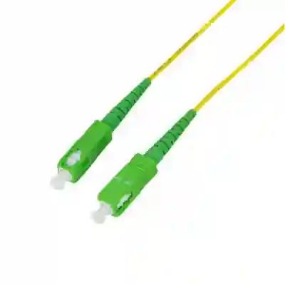 Patchcord Logilink FPSSC02, SC/APC - SC/APC, 2m, Yellow