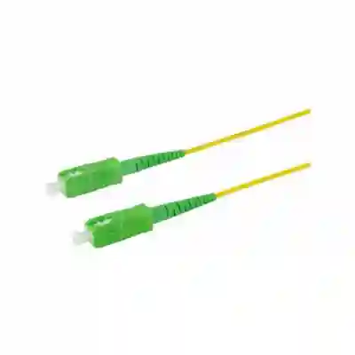 Patchcord Logilink FPSSC10, SC/APC - SC/APC, 10m, Yellow