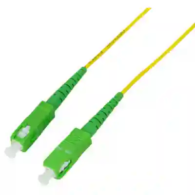 Patchcord Logilink FPSSC15, SC/APC-SC/APC, 15m, Yellow