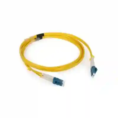 Patchcord Nexans LANmark, Duplex LC-LC, 2m, Yellow