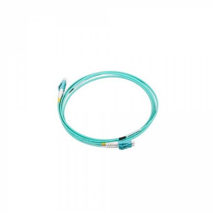 Patchcord Nexans LANmark, Duplex LC-LC, 3m, Aqua