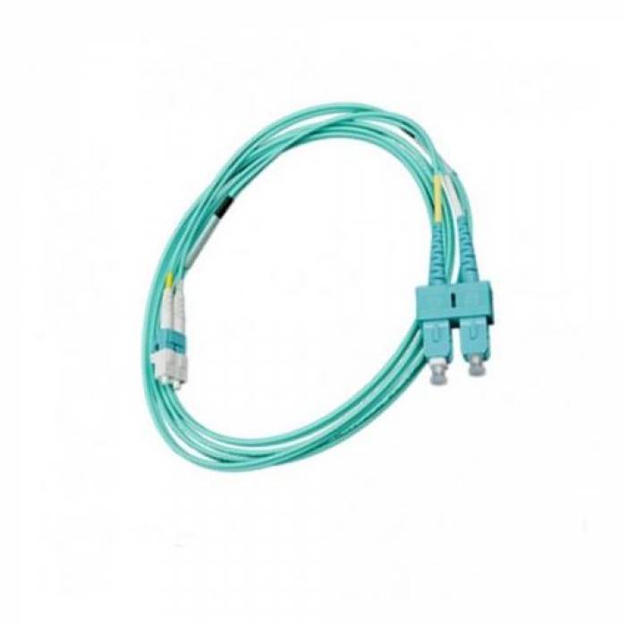 Patchcord Nexans LANmark LSZH , Duplex LC-SC, 2m, Aqua