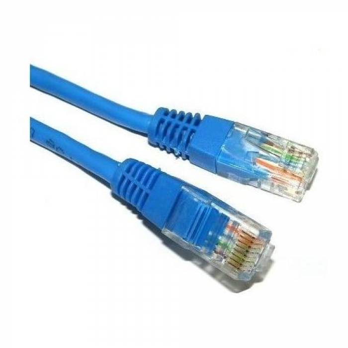 Patchcord Spacer cat.5e, UTP, 7.5m, Blue