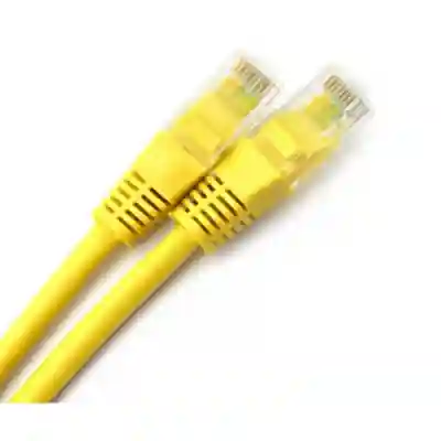 Patchcord Spacer, UTP, Cat.5e, 0.25m, Yellow