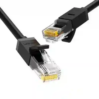 Patchcord Ugreen NW102, Cat6, UTP, 0.5m, Black