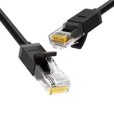 Patchcord Ugreen NW102, Cat6, UTP, 10m, Black