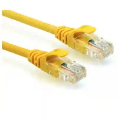 Patchcord Ugreen NW103, Cat5e, UTP, 15m, Yellow