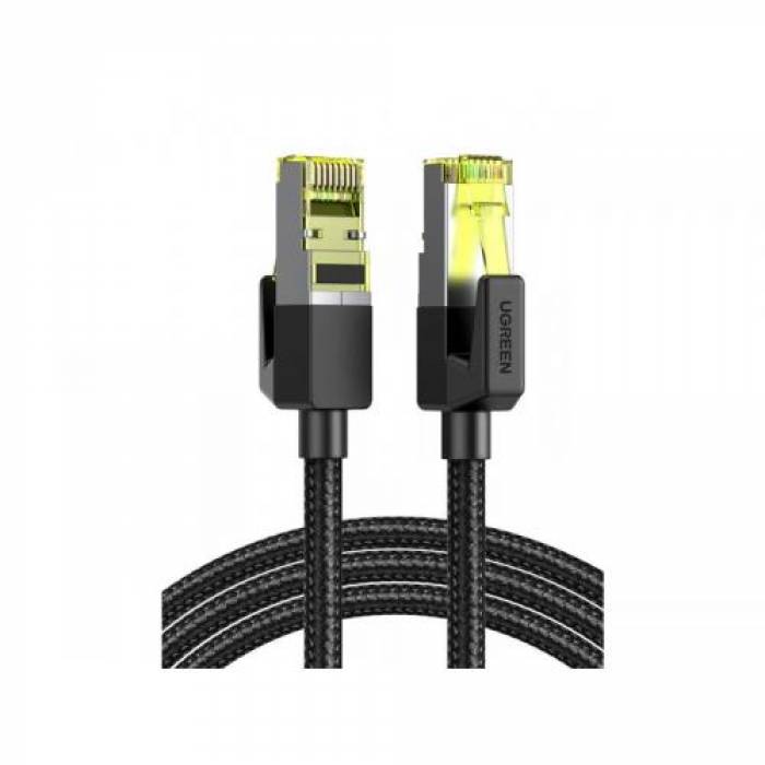 Patchcord Ugreen NW150, UTP, Cat7, 5m, Black