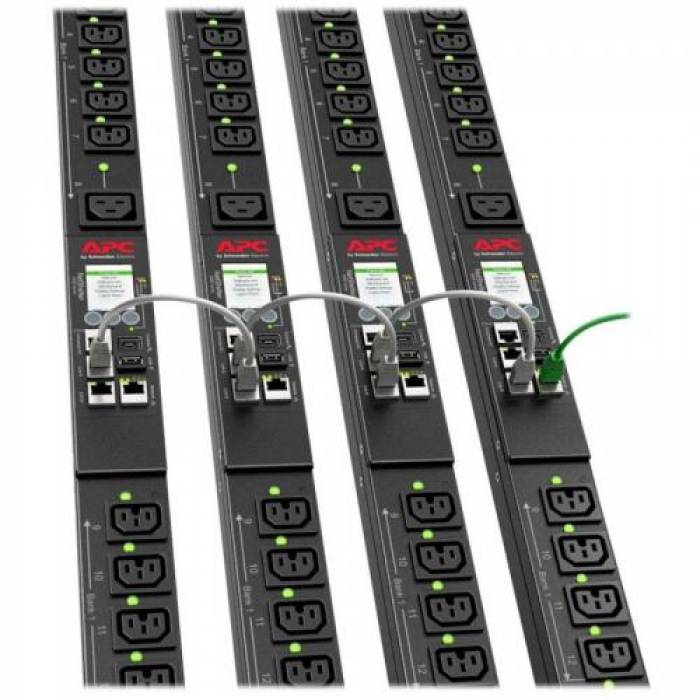 PDU APC APDU9981EU3, 21x C13, 3x C19, Black