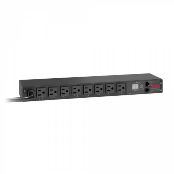 PDU APC Switched AP7900B, 8x NEMA 5-15R, Black