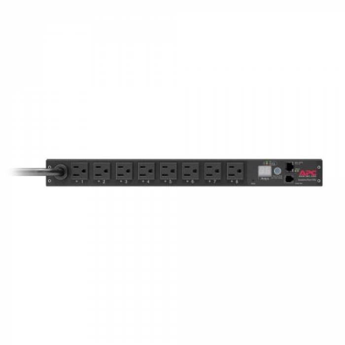 PDU APC Switched AP7900B, 8x NEMA 5-15R, Black