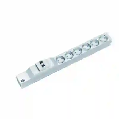 PDU Bachmann 333.412, 6x Schuko, 2m, Grey