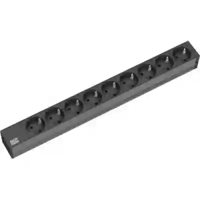 PDU Bachmann 333.506, 9x Schuko, 2m, Black