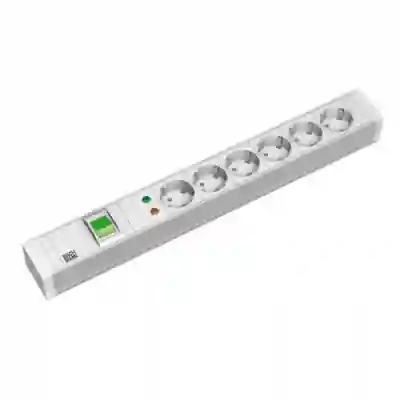 PDU Bachmann 333.605, 6x Schuko, 2m, Grey