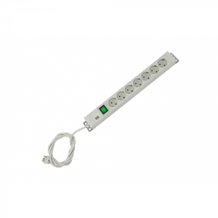 PDU Bachmann BM-333.600, 7x Schuko, White