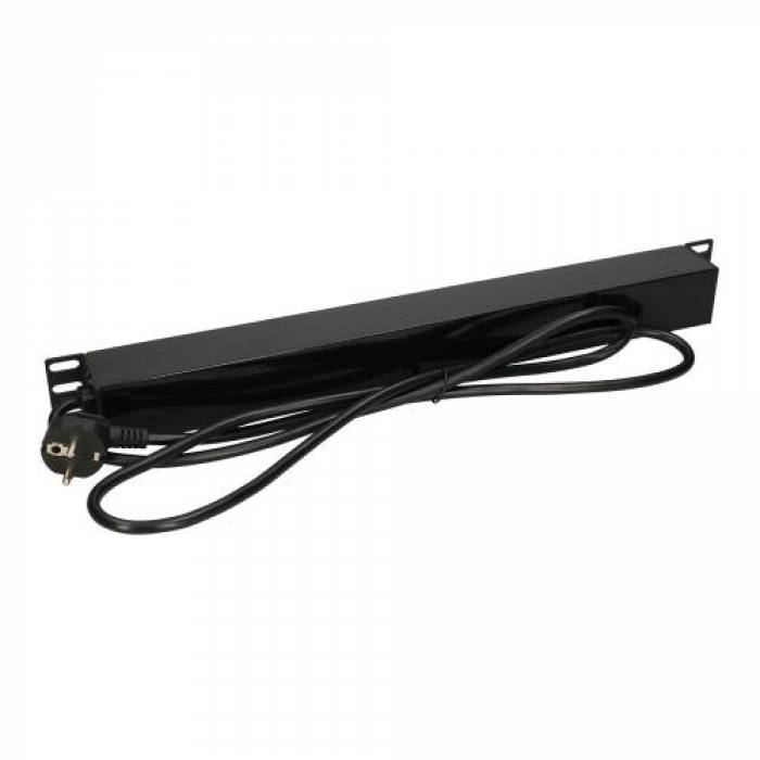 PDU Extralink EX.12967, 7x Schuko, Black