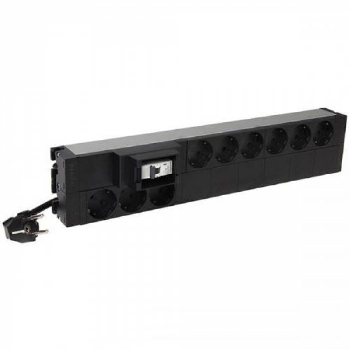 PDU Legrand LN646832, 9x Schuko, Black