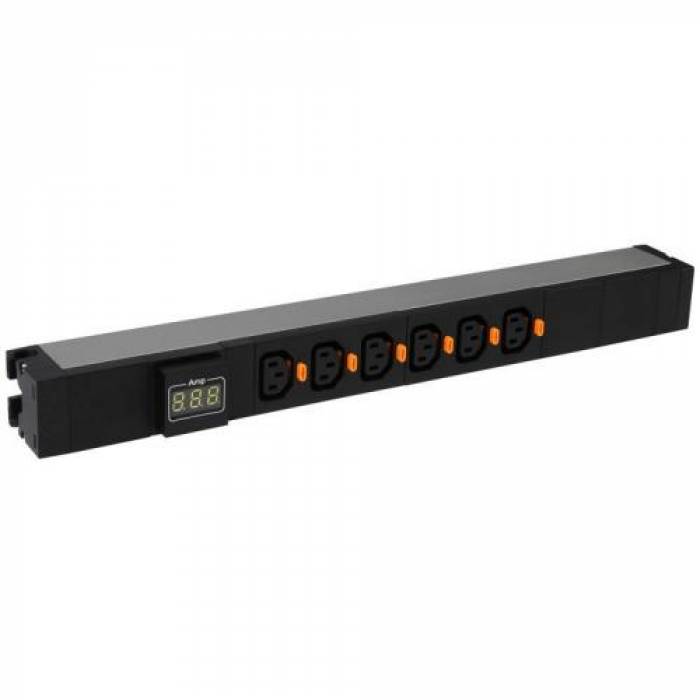 PDU Legrand LN646843, 6x C13, Black