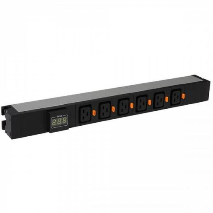 PDU Legrand LN646844, 6x C19, Black