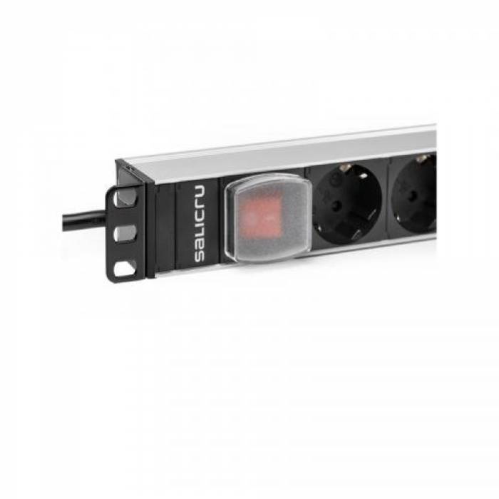 PDU Salicru SPS 8F PDU 8x, Black