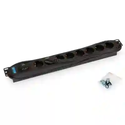 PDU Triton RAB-PD-X08-A1, 8x Schuko, Black