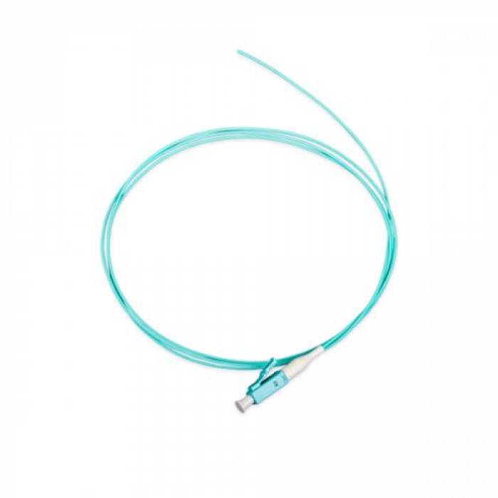 Pigtail FO Nexans LANmark, LC, 1m, Aqua