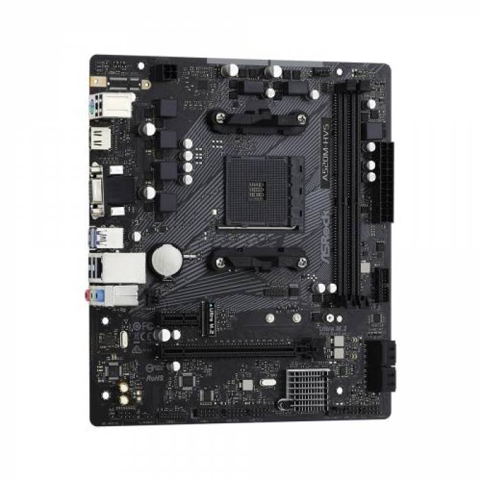 Placa de baza ASRock A520M-HVS, AMD A520, socket AM4, mATX