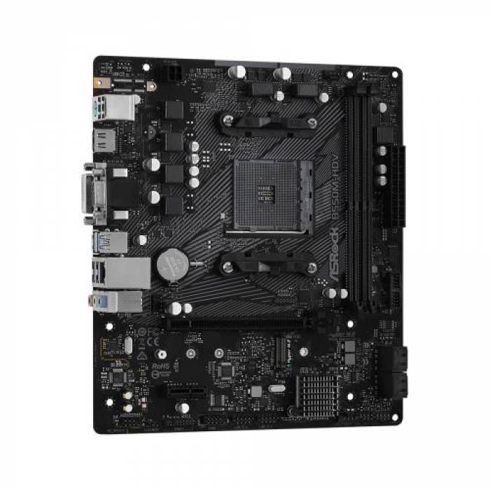 Placa de baza ASRock B550M-HDV, AMD B550, socket AM4, mATX