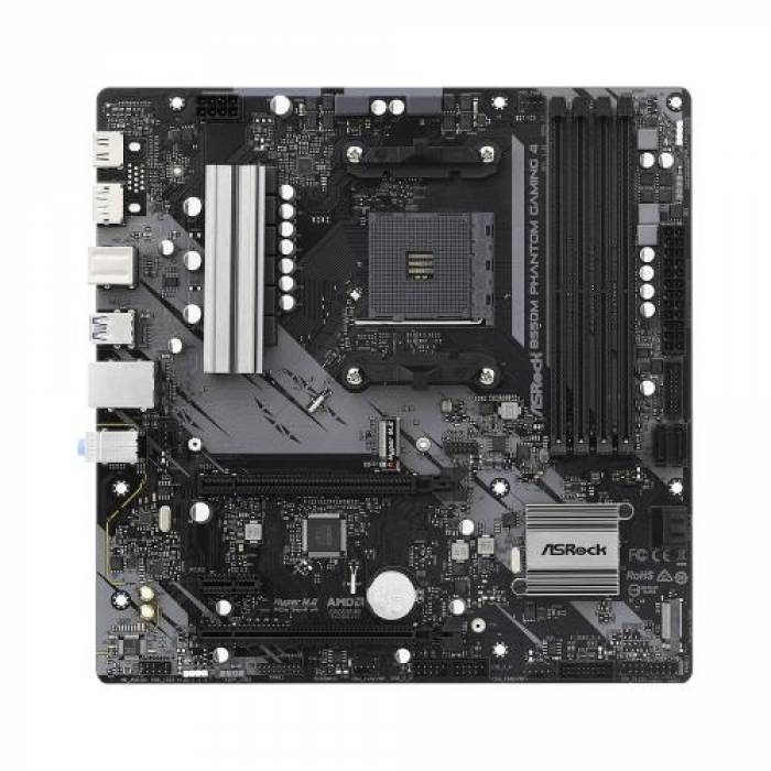 Placa de baza ASRock B550M Phantom Gaming 4, AMD B550, socket AM4, mATX