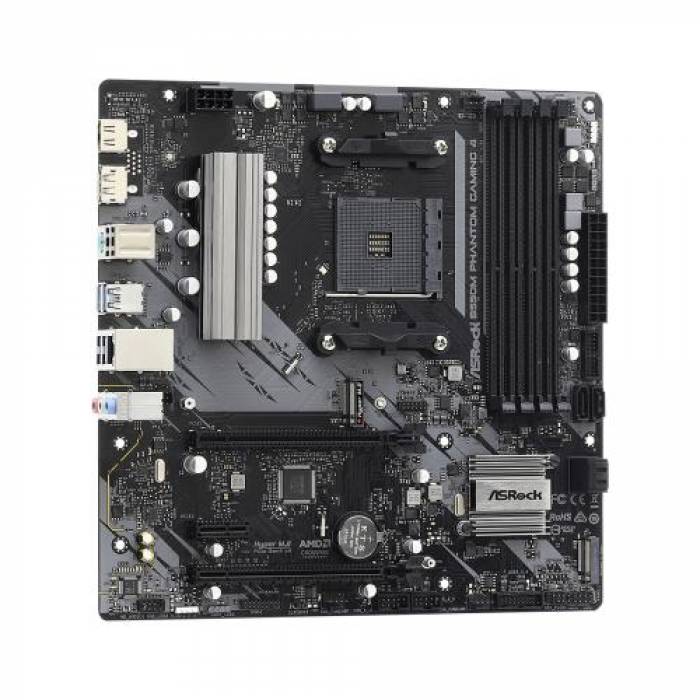 Placa de baza ASRock B550M Phantom Gaming 4, AMD B550, socket AM4, mATX