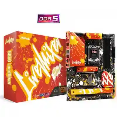 Placa de baza ASRock B650 LiveMixer, AMD B650, Socket AM5, ATX