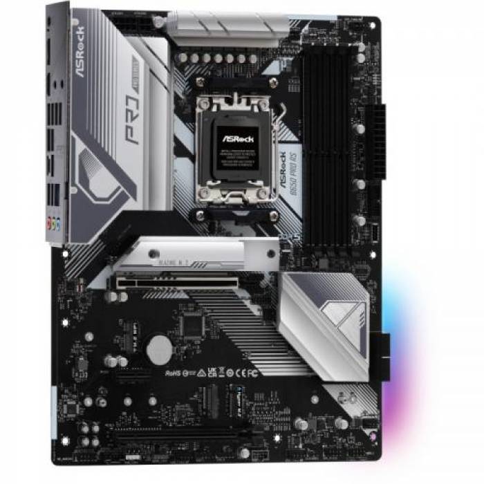 Placa de baza ASRock B650 PRO RS, AMD B650, Socket AM5, ATX