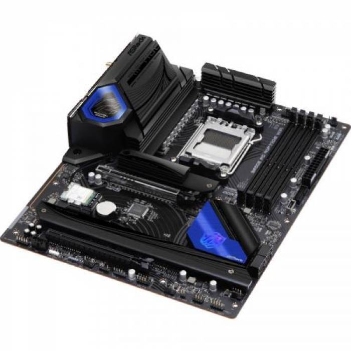 Placa de baza ASRock B650E PG RIPTIDE WIFI, AMD B650E, Socket AM5, ATX