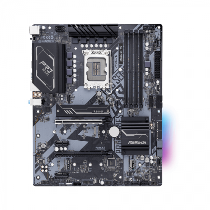 Placa de baza ASRocK B660 PRO RS, Intel B660, Socket 1700, ATX