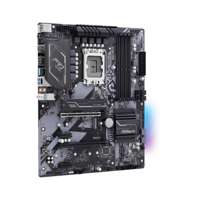 Placa de baza ASRocK B660 PRO RS, Intel B660, Socket 1700, ATX