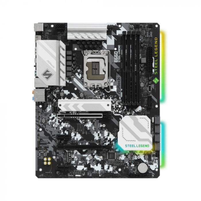 Placa de baza ASRocK B660 STEEL LEGEND, Intel B660, Socket 1700, ATX
