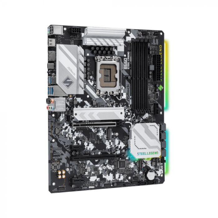 Placa de baza ASRocK B660 STEEL LEGEND, Intel B660, Socket 1700, ATX