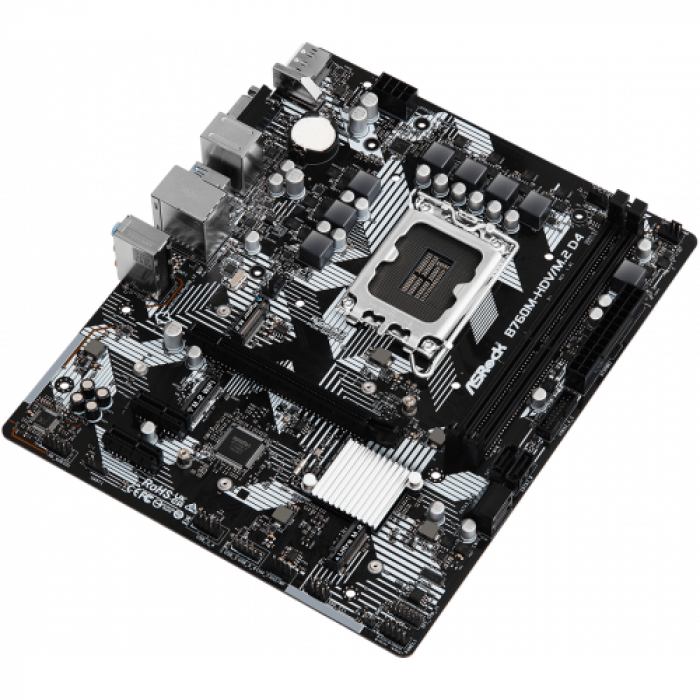 Placa de baza ASRock B760M-HDV/M.2 D4, Intel B760, Socket 1700, mATX