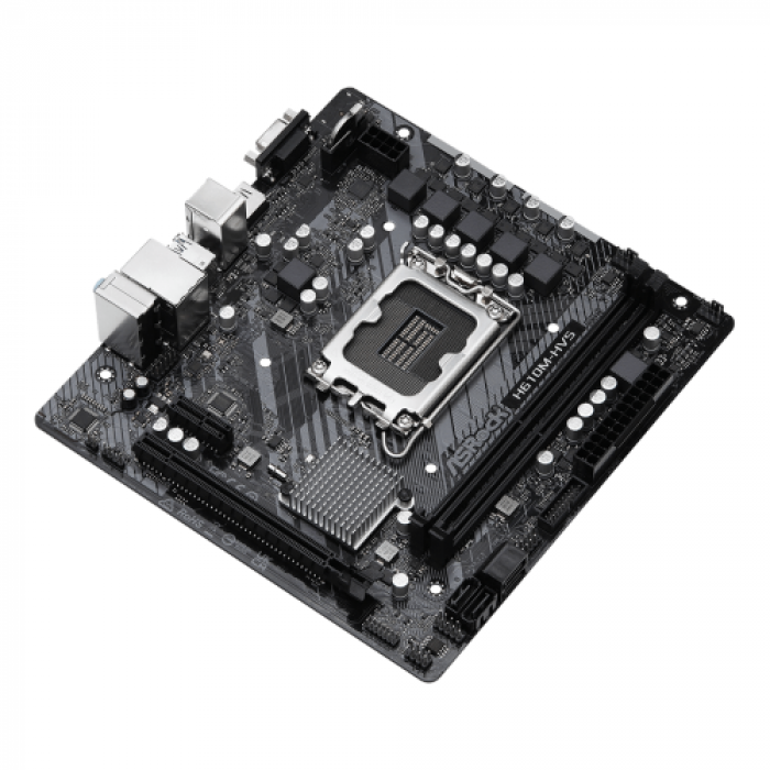 Placa de baza ASRocK H610M-HVS, Intel H610, Socket 1700, mATX